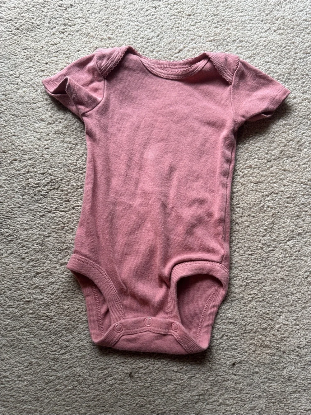 Carter’s Baby Girl Bodysuit Lot 3M | 3 Short Sleeve Onesies